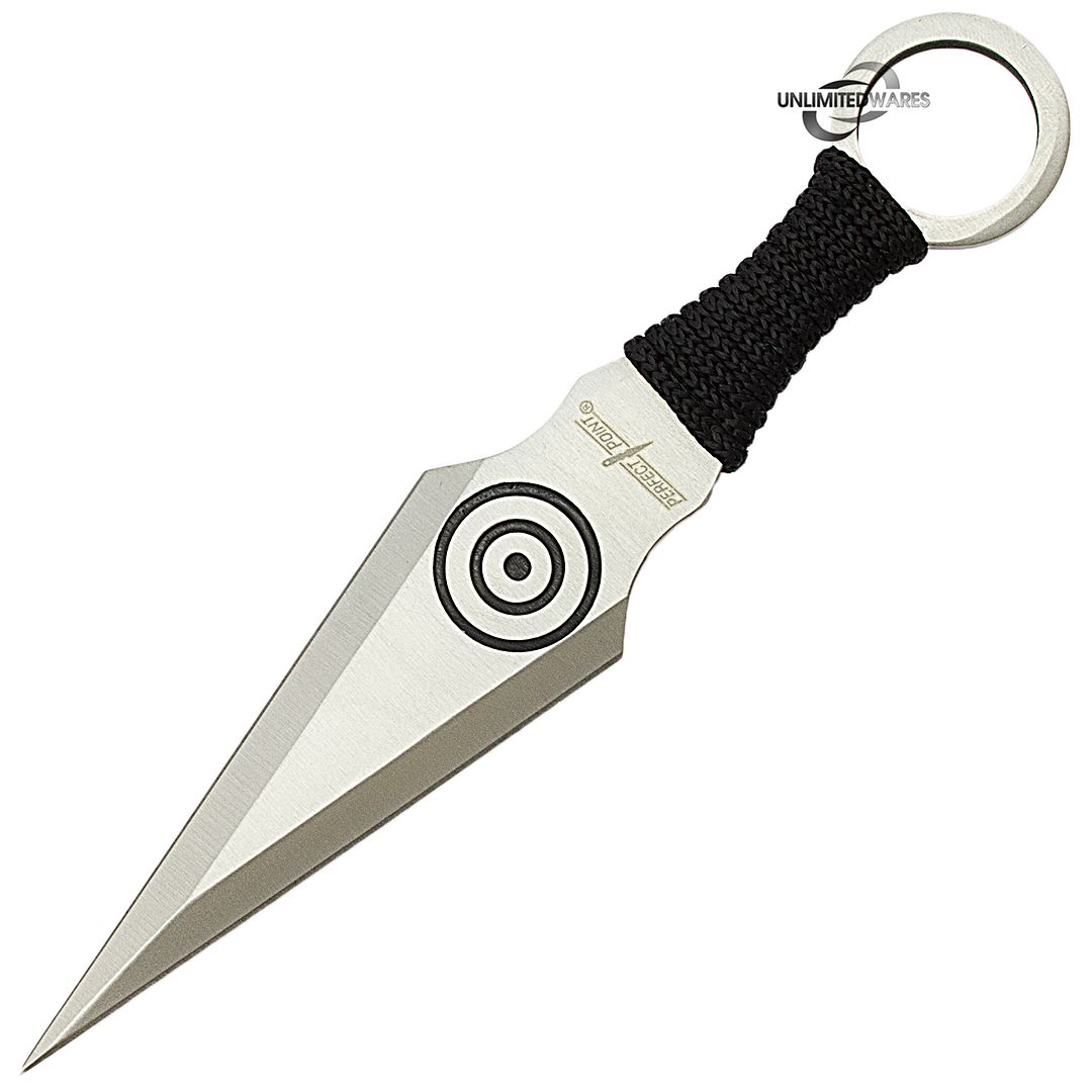 6.5" Perfect Point 3 PC Throwing Knife Set w/ Finger Ring eBay